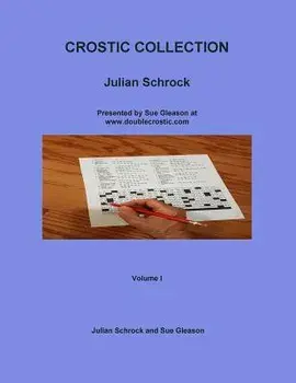 Crostic Collection: Presented by Sue Gleason at www.doublecrostic.com, Paperback/Sue Gleason