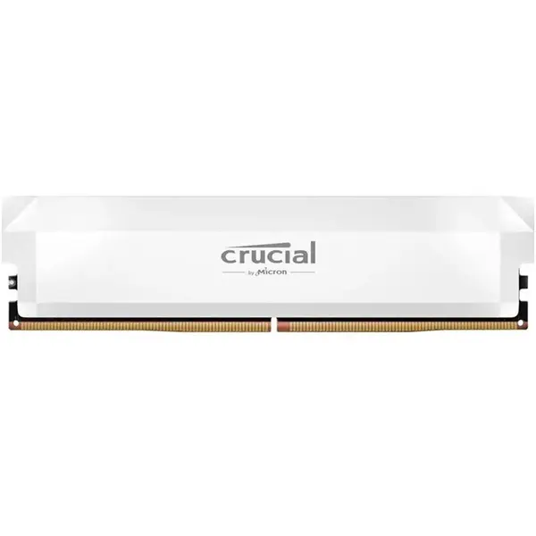 CRUCIAL Memorie Crucial Pro Overclocking White CP16G64C32U5W, 16GB, DDR5-6400 MHz, CL32