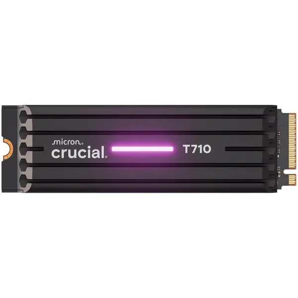 CRUCIAL SSD Crucial T710, capacitate 4TB, interfata PCI Express 5.0 x 4, format M.2 2280
