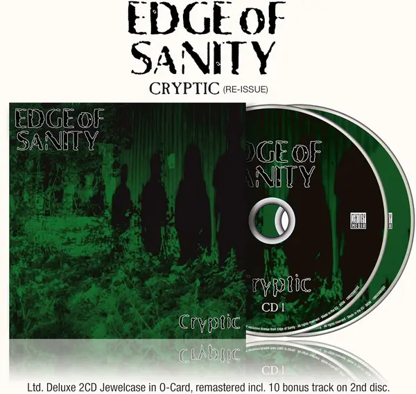 Cryptic (Deluxe Edition, O-Card) | Edge of Sanity