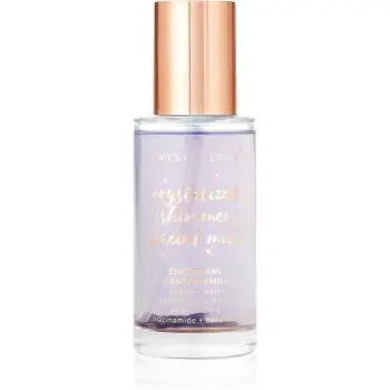Crystallove Amethyst Shimmer Facial Mist lotiune pentru fata pentru netezirea pielii