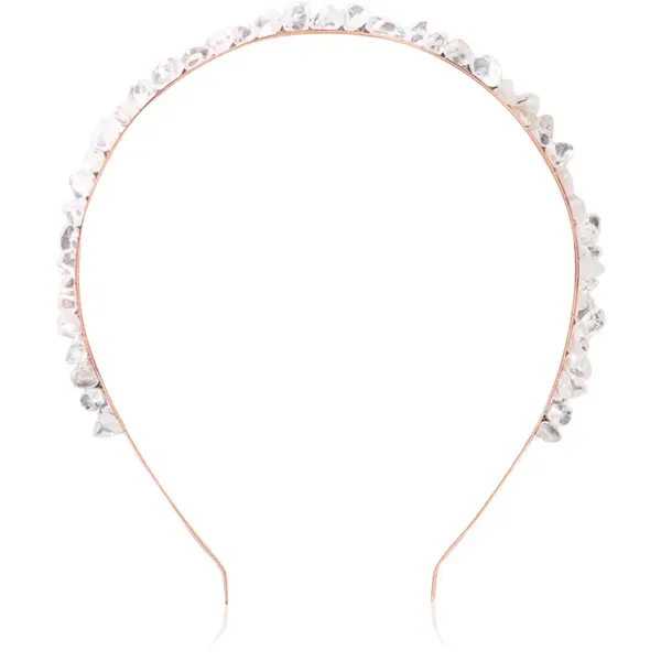 Crystallove Clear Quartz Hairband bentiță pentru păr 1 buc