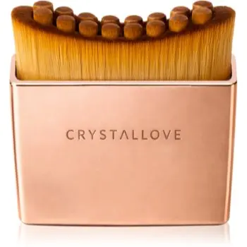 Crystallove Contour Face Brush accesoriu de masaj pentru fata, gat si piept