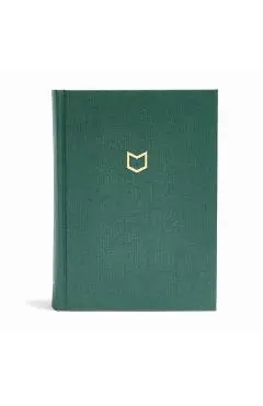 CSB He Reads Truth Bible, Evergreen Cloth Over Board Indexed: Black Letter, Wide Margins, Notetaking Space, Reading Plans, Sewn Binding, Two Ribbon Ma - He Reads Truth