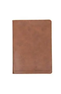 CSB He Reads Truth Bible, Saddle Leathertouch - He Reads Truth