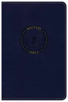 CSB Military Bible, Navy Blue Leathertouch/Csb Bibles by Holman