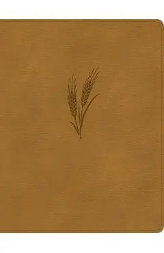CSB Notetaking Bible, Large Print Edition, Camel Leathertouch - Csb Bibles By Holman