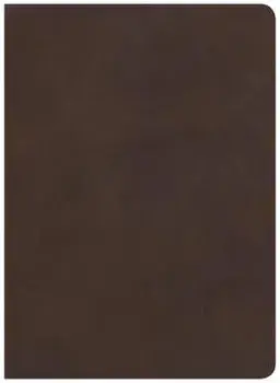 CSB Study Bible, Brown Genuine Leather, Indexed/Csb Bibles by Holman