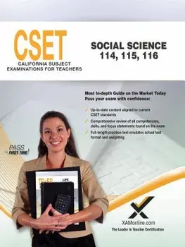 Cset Social Science (114, 115, 116), Paperback/Sharon A. Wynne