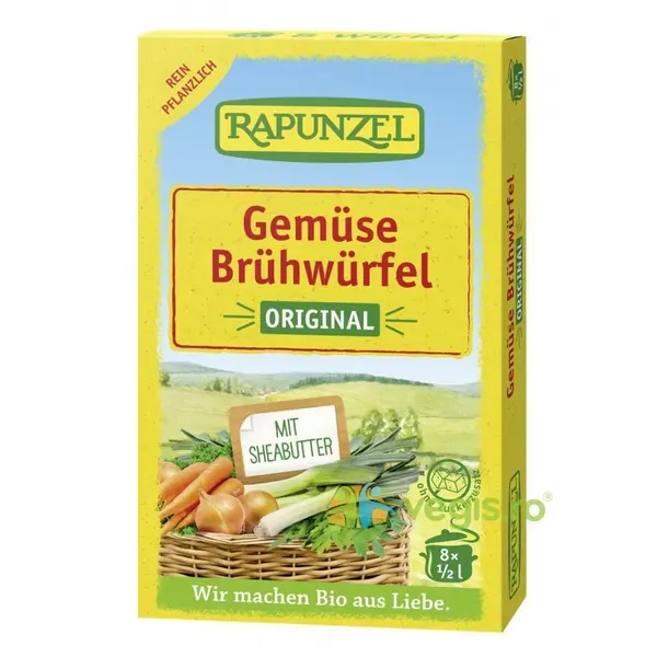 Cub De Supa de Legume Original Ecologic/Bio 8buc-84g