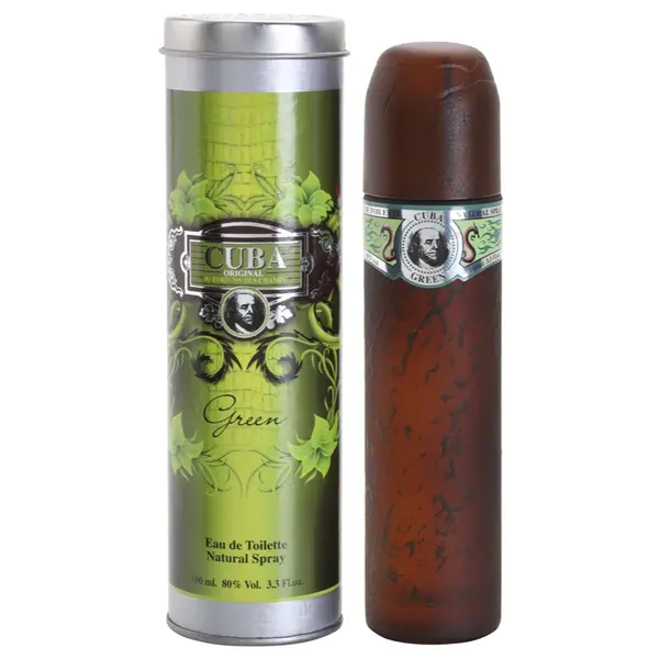 Cuba Green Eau de Toilette pentru bărbați 100 ml