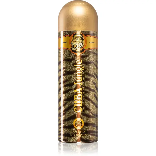 Cuba Jungle Tiger deodorant pentru femei 200 ml