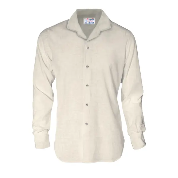 Cuba linen shirt beige S