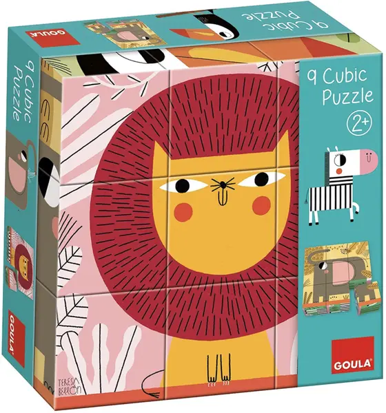 Cuburi pentru copii Goula - Animale