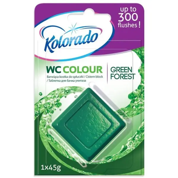 Cuburi pentru Rezervor Toaleta, Verde, Kolorado