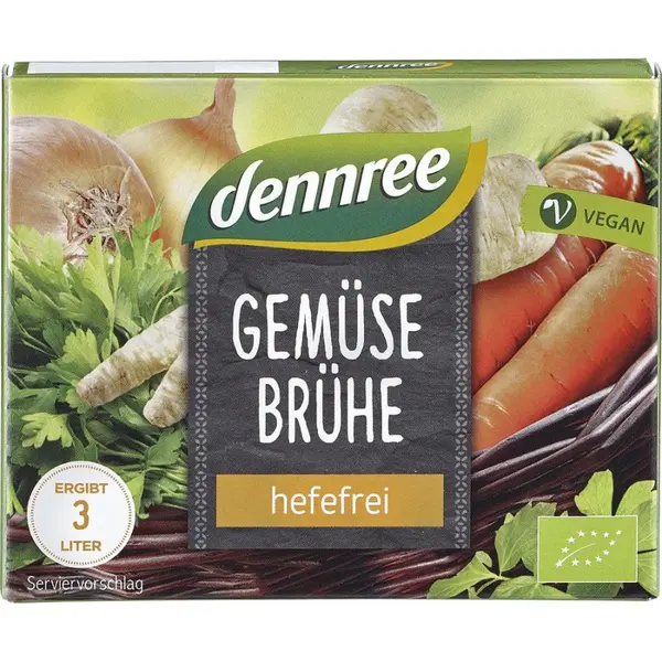Cuburi pentru supa de legume fara drojdie 6 bucati, eco - 60 g