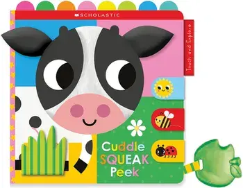Cuddle Squeak Peek Cloth Book: Scholastic Early Learners (Touch and Explore)/Scholastic