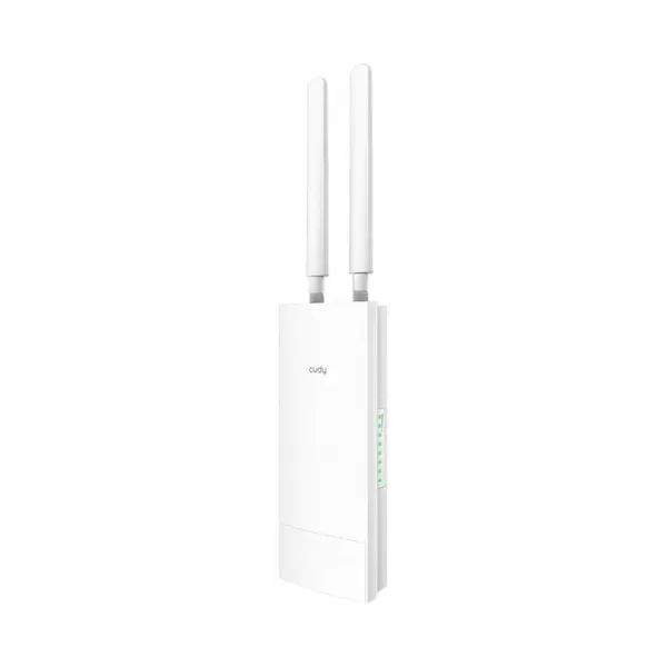 Cudy Router CUDY Outdoor LTE N300, 4G, WiFi , Viteza maxima 300 Mbps la 2,4 GHz, Alb, LT400 OUTDOOR