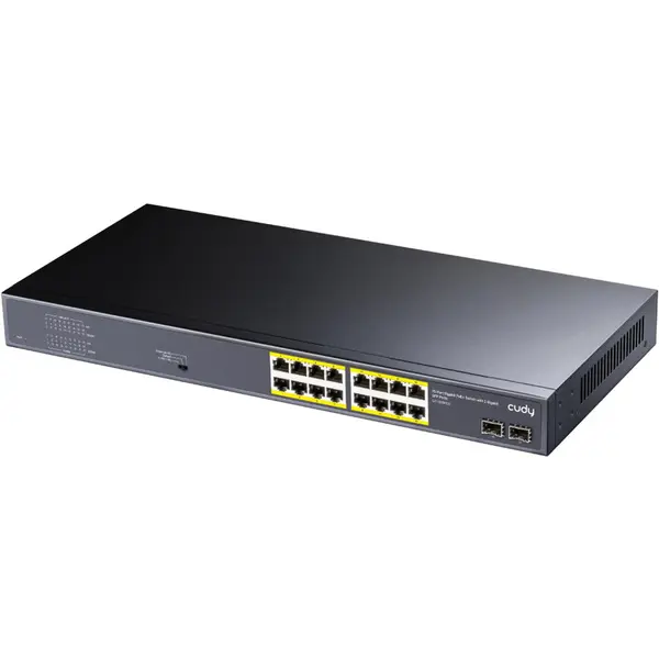 Cudy Switch Cudy GS1020PS2 Gigabit Ethernet (10/100/1000) Power over Ethernet (PoE) Negru