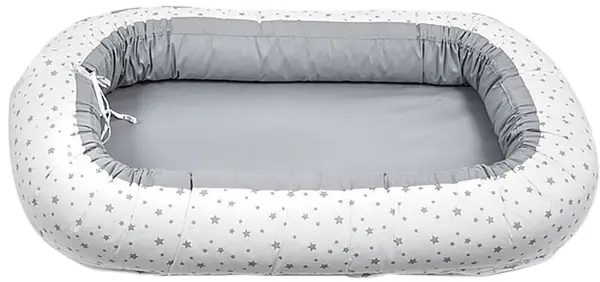 Cuib 3 in 1 pentru bebelusi Bambino Casa, Grigio