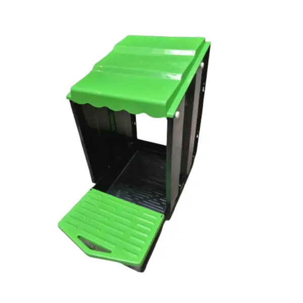 Cuibar pentru gaini din plastic – 1 compartiment, colectare oua in fata