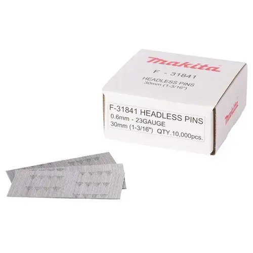 Cuie / ace cu o lungime de 30 mm, pentru pistol cuie, AF353, DPT353, 10000 de bucati. Makita
