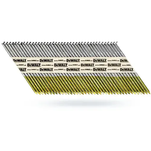 Cuie inelare pentru pistoale de batut cuie in lemn, DeWALT DNPT28R75Z, 2,8x75mm, 2200 bucati, negalvanizate, unghi 34 grade