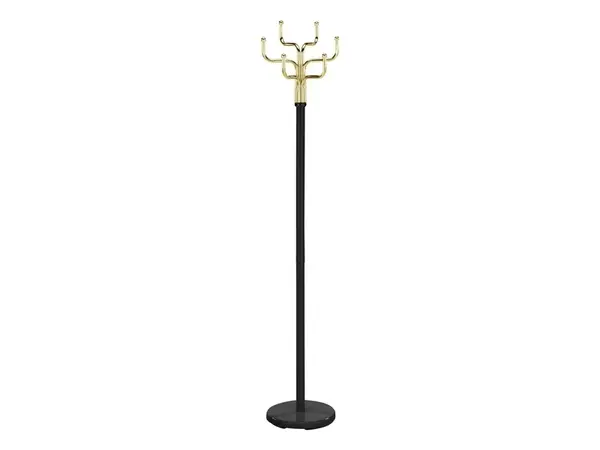 Cuier Cosmic negru/auriu H176 cm
