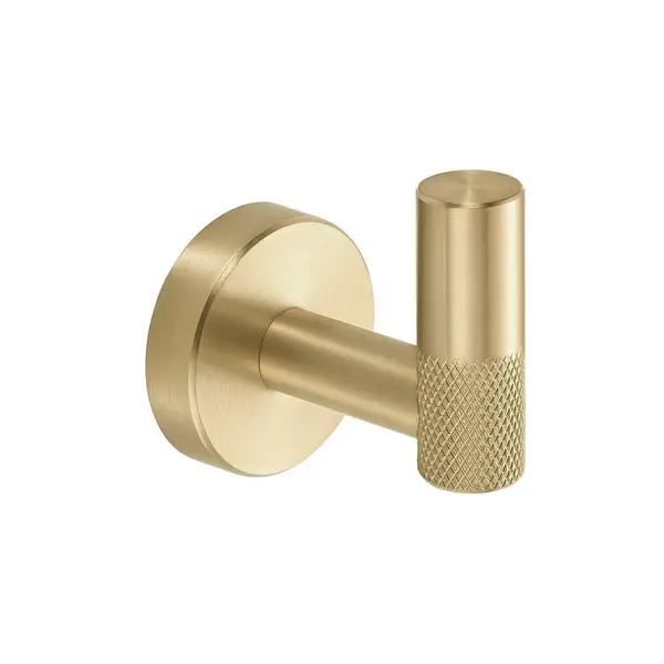 Cuier de baie 6606 Modern Brush Gold