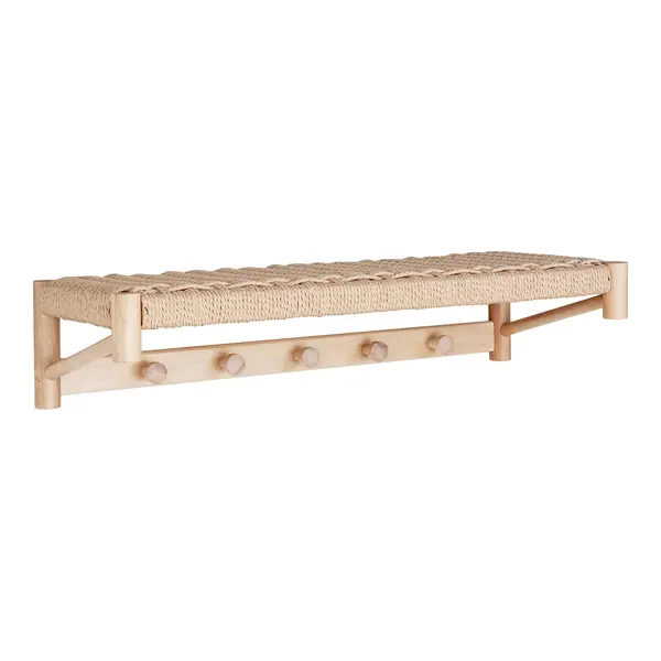 Cuier de perete ALBANO 78 x 17 CM - Lemn