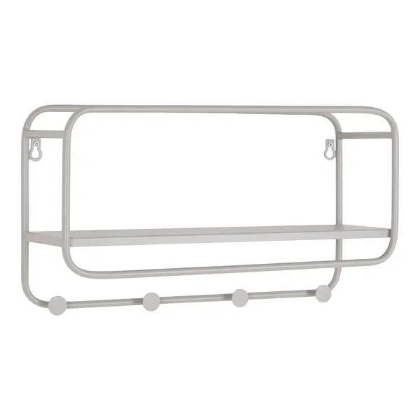 Cuier de perete FAIRA 45 x 25 CM - Grey