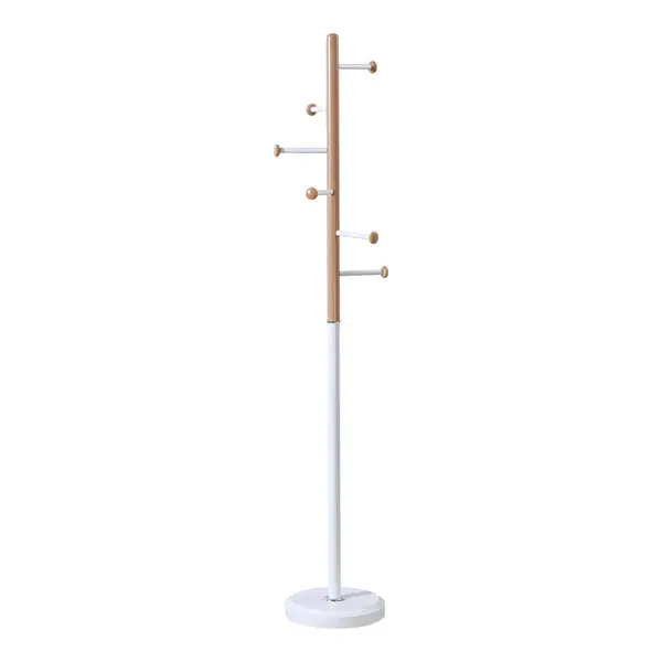 Cuier haine Serea, Metal, Alb-natural, 30x175 cm