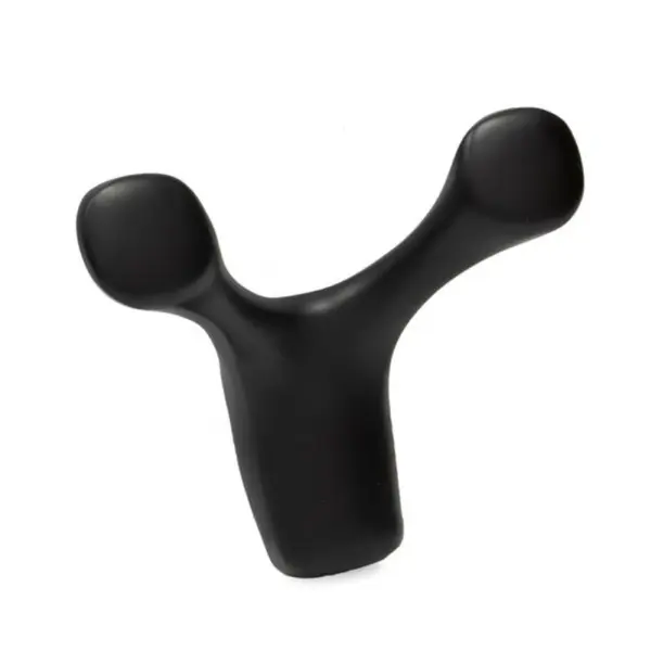 Cuier Model Lugo V1/Toledo-B0, 2 Carlige, Finisaj Negru Mat