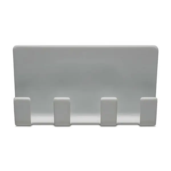 Cuier pentru intrare - Wall Mounted - Gri | Kikkerland