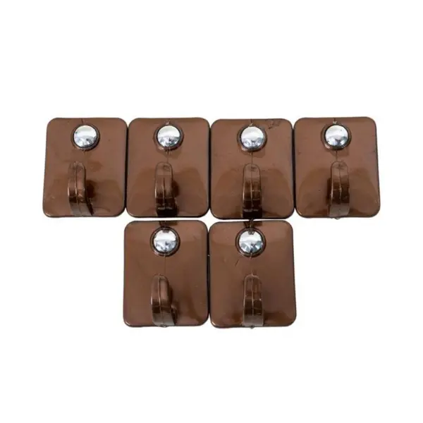 Cuiere cu Adeziv Super Rezistent, Plastic, 6 Bucati