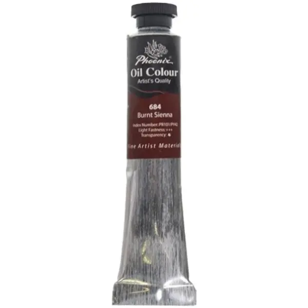 Culoare in Ulei Artist Phoenix, Burnt Sienna, 50 ml