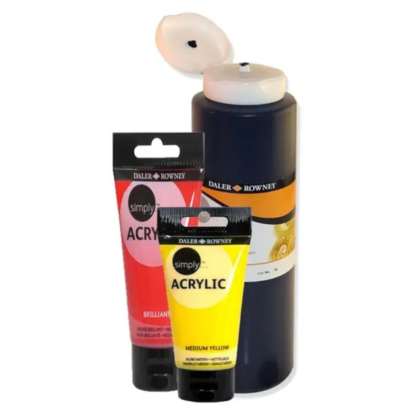 Culori acrilice Simply Daler Rowney - Violet - 75 ml