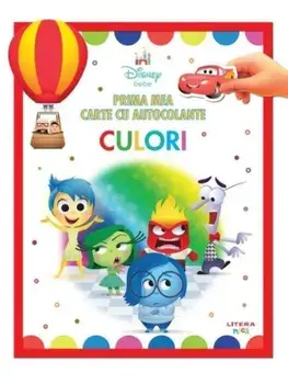 Culori. Prima mea carte cu autocolante. Disney bebe/***