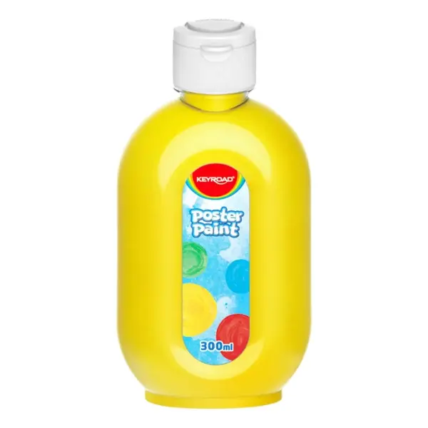 Culori tempera Keyroad pentru pictura 300 ml,6 culori
