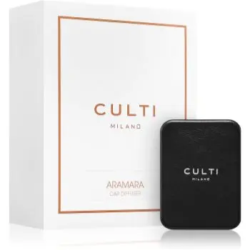 Culti Milano Car Diffuser Black Aramara parfum pentru masina + refill