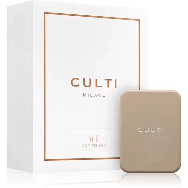 Culti Milano Car Diffuser Taupe Thé parfum pentru masina + refill 73x43 cm