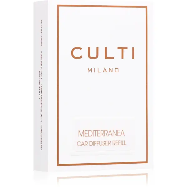 Culti Milano Car Mediterranea parfum pentru masina rezervă 57x35 cm
