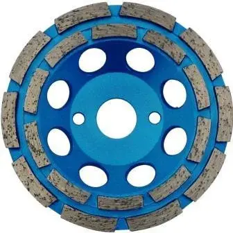 Cupa diamantata rand dublu diamant pt. Abrazive 100x22.2mm Premium - DXDH.4507.100AB