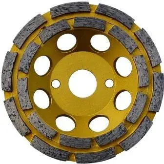 Cupa diamantata rand dublu diamant pt. Abrazive 180x22.2mm Super Premium - DXDH.4607.180AB