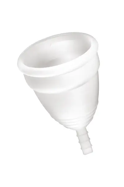 Cupă menstruală Yoba - Nature Santé, albă, mărime S