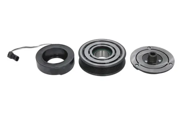 Cupla magnetica clima (DELPHI CVC6 12V 6PK 110mm) potrivit CHEVROLET CRUZE; OPEL ASTRA J, ASTRA J GTC, CASCADA, MERIVA B, ZAFIRA C 1.3D 1.6 1.7D 09.09-