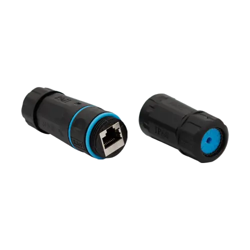 Cupla RJ45 prelungire cablu exterior UTP/FTP CAT6, IP68 RJ45-CON-CAT6-IP68