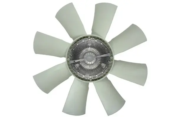 Cupla ventilator radiator (cu ventilator, 750mm, numar lame: 8, numar pini: 5) potrivit VOLVO FH, FH II, FH12, FH16 D12D500-D16G540 09.01-