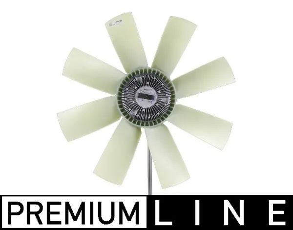 Cupla ventilator radiator (cu ventilator, 750mm, numar lame: 8) potrivit VOLVO FH12, FM10, FM12 D10A320-D12D460 08.93-