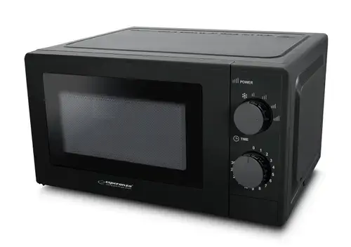 Cuptor cu microunde Esperanza EKO011K, 1100 W, 20 L (Negru)